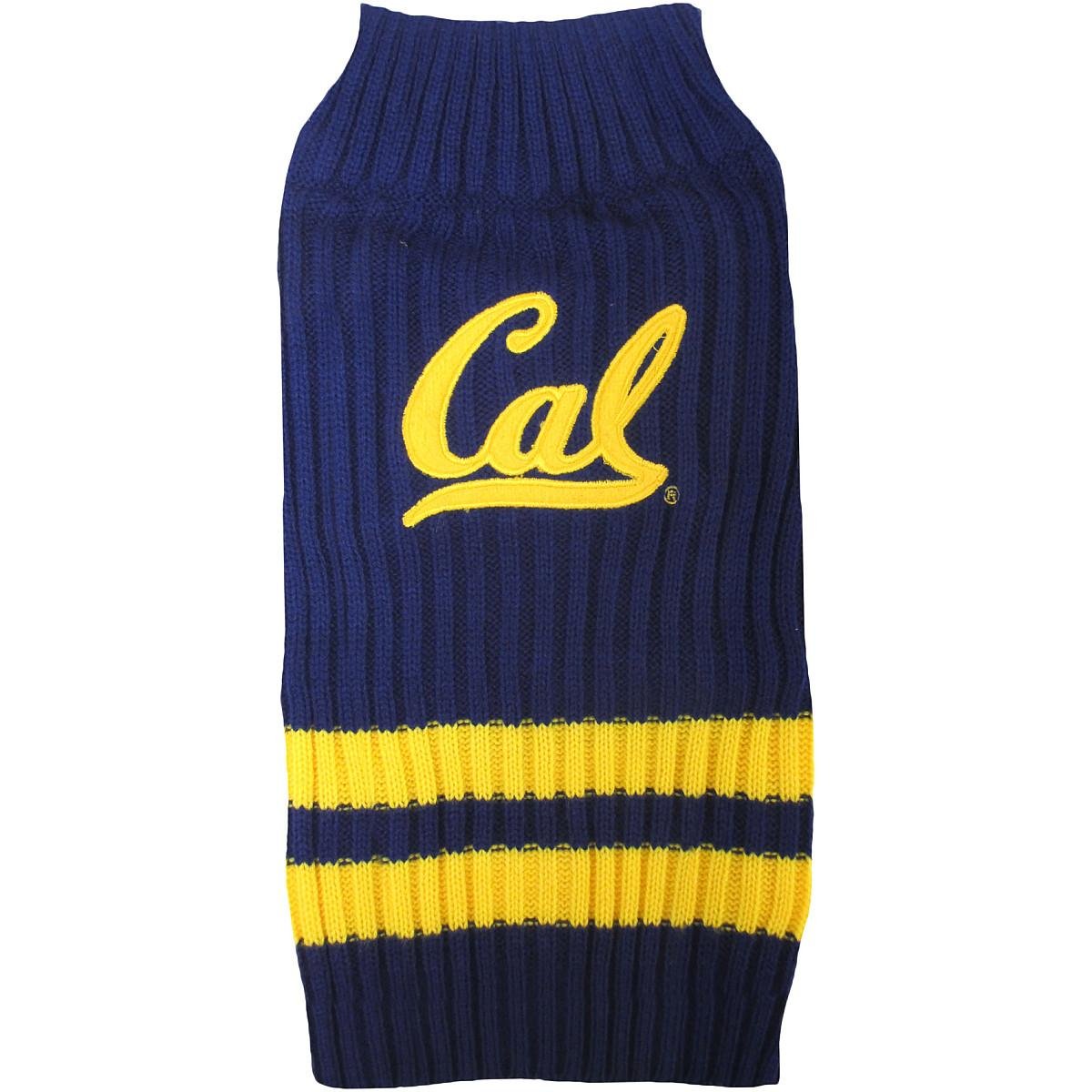 Pets First Collegiate California Golden Bears Berkeley Pet Sweater, X-Small