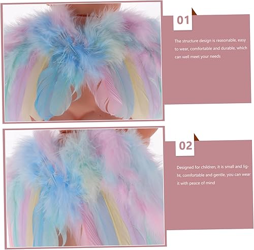 Miniatura 9 de HONMEET 1 Set Baby Wings Props Angel Costume Props Children Angel Wings Costume Wing Kids Wing Prop Small Angel