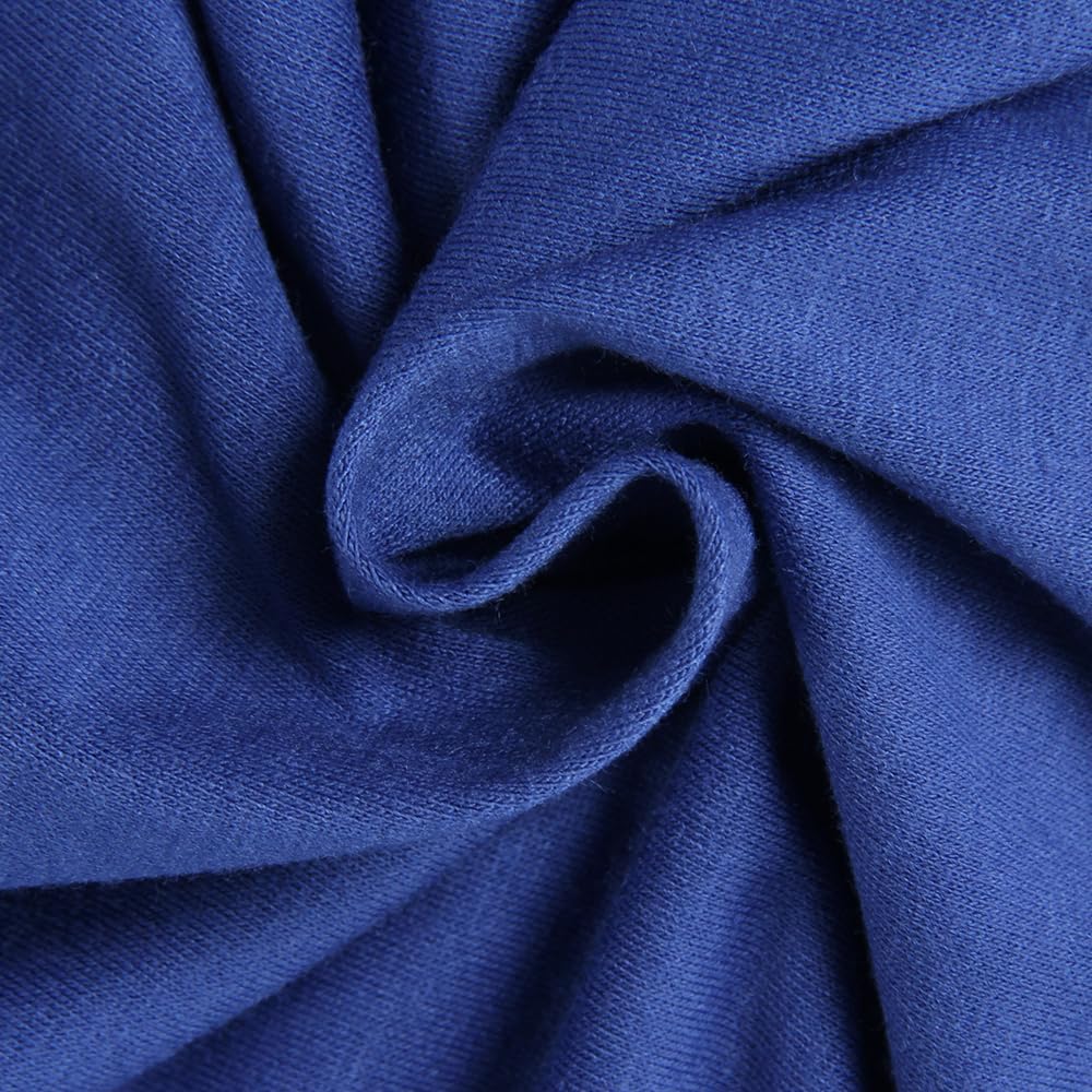 PRIMODA Women's Crew Neck Long Sleeve Shirts Basic Loose Fit Layering Tops - Image 6