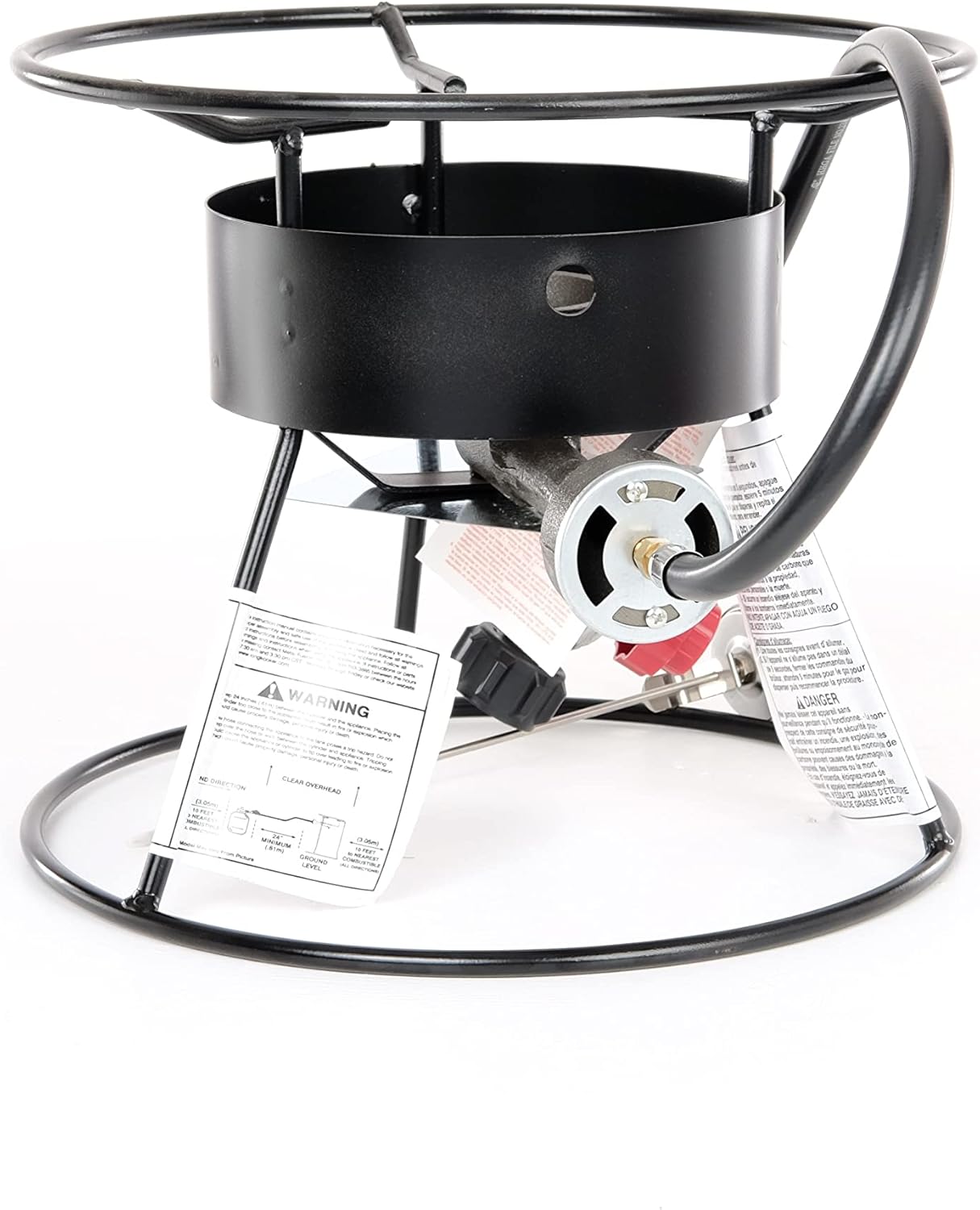 King Kooker 86PKT 12-Inch High Pressure Portable Propane Outdoor Cooker
