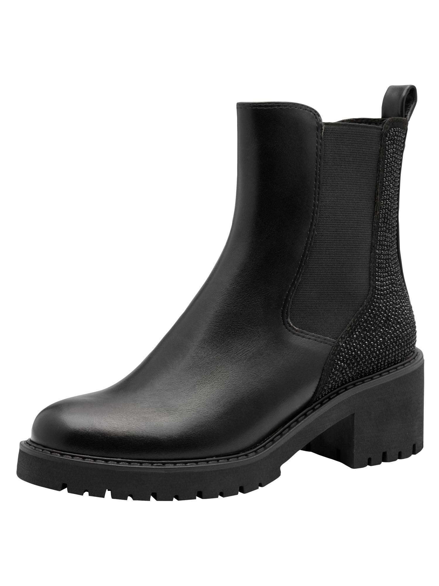 Marco Tozzi Women's Chelsea Boots 2-25415-45, black, 8.5 UK