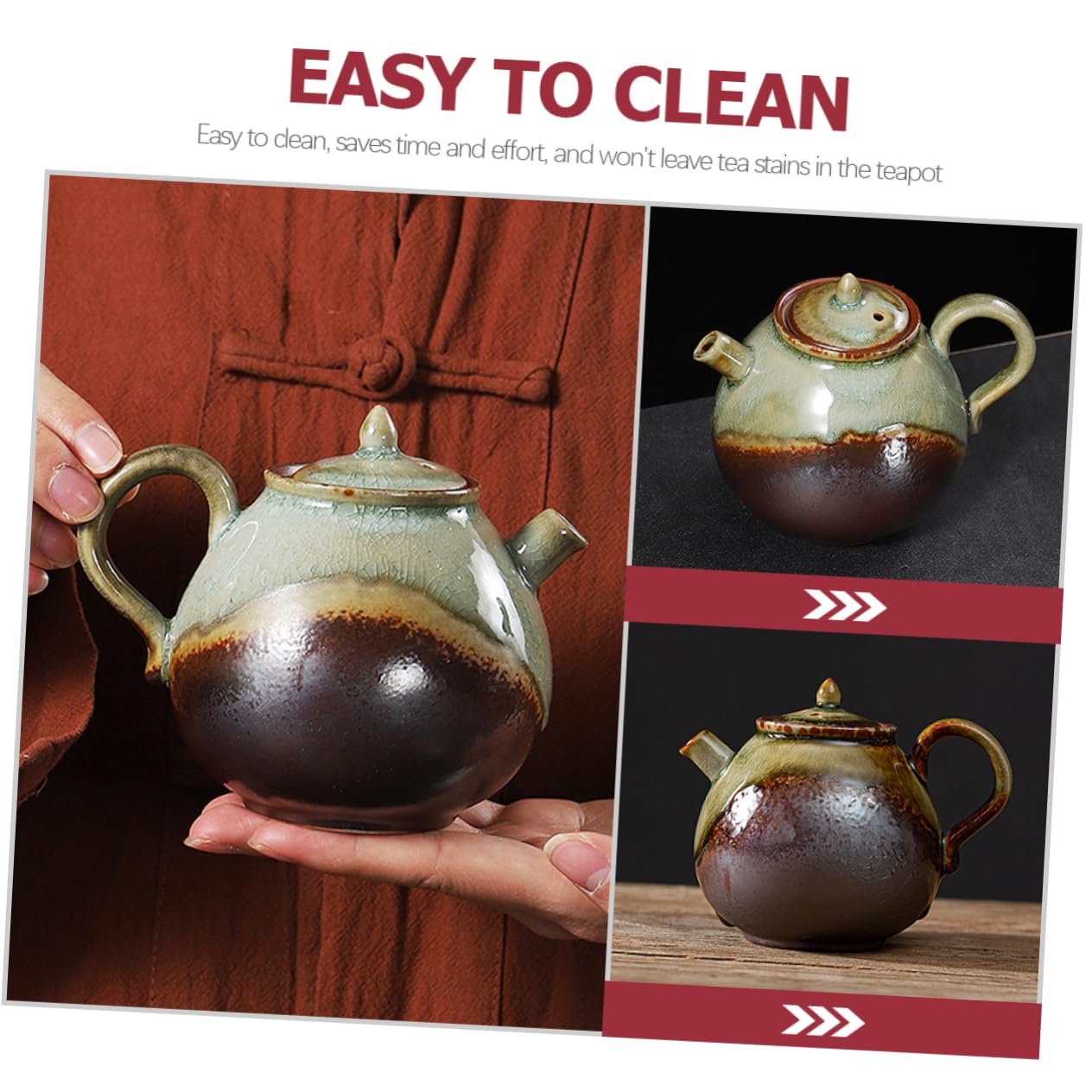 Ceramiczny czajniczek, chiński zestaw do herbaty, czajniczek, napój, ozdoba, liście herbaty, herbata liściasta, dekoracyjny czajnik, zaparzacz do herbaty, czajnik, zaparzacz do herbaty liściastej