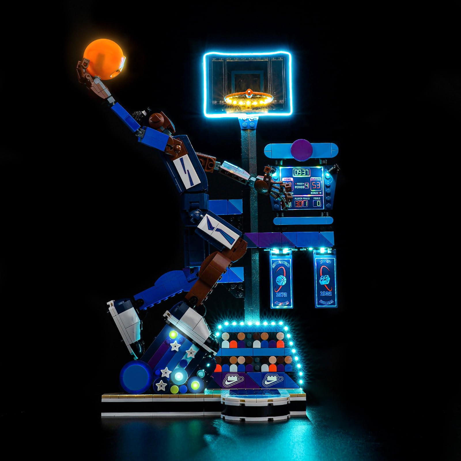 Light Kit Compatible with Lego 43010 Nike Slam Dunk (No Model)