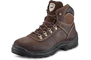 Irish Setter Men's Ely 6-Inch Steel Toe Work Boots