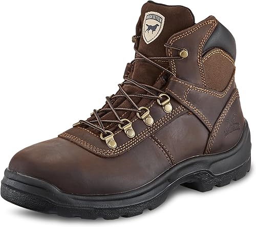 Irish Setter, Ely, para hombre, 6 pulgadas, puntera de seguridad de acero, bota de trabajo