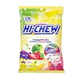 HI-CHEW Original Mix, 6 Bags, 3.53oz each - Strawberry Green Apple Grape - Unique Fun Soft & Chewy Candy - Immensely Juicy Fruity Candy Flavors - Individually Wrapped for Sharing