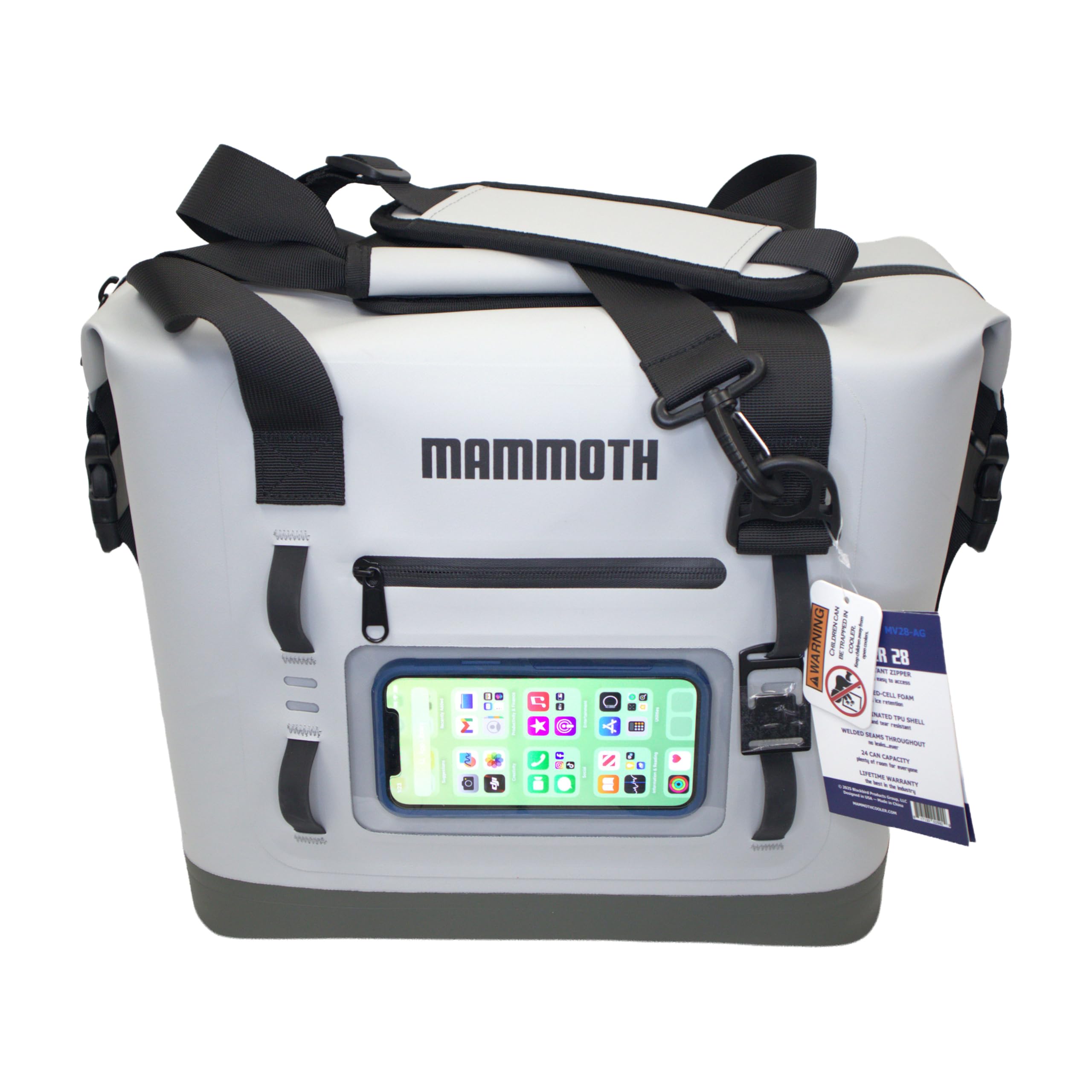 Amazon.com: Mammoth Coolers Voyager 28 Soft Cooler Bag, Insulated