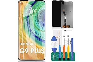 Screen Replacement for Motorola Moto G9 Plus (More Vivid & Responsive Display)