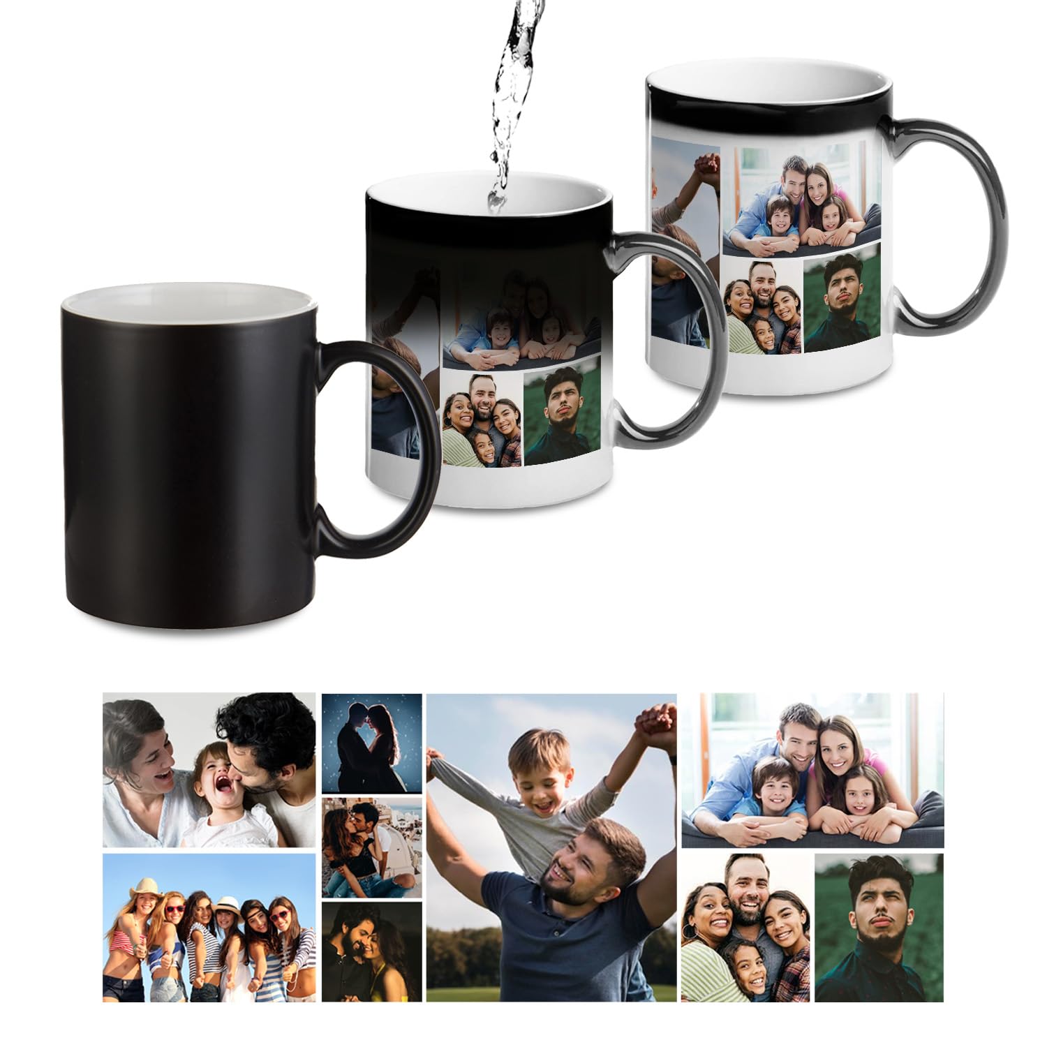 Personalised Heat Change Mug | Color Changing Mug with Custom Photo Design Magic Cup | Reveal Hidden Image with Hot Liquid | Perfect for Birthday, Christmas & Graduation Gifts | Picture 9