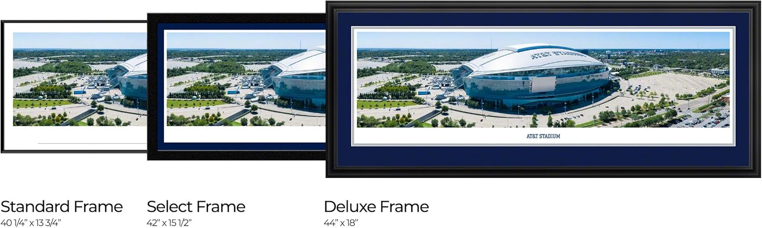 AT&T Stadium - Panoramic Posters and Wall Decor by Blakeway Panoramas
