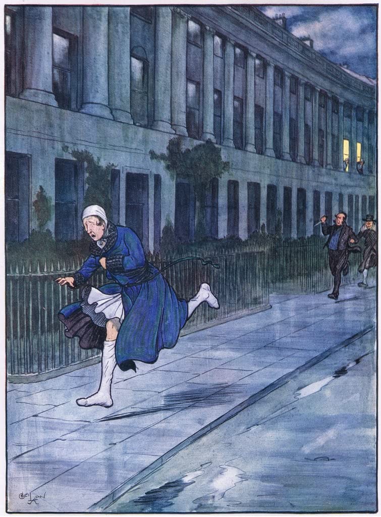 Impression sur Toile Cecil Aldin Tableau de Caractère 60x90cm