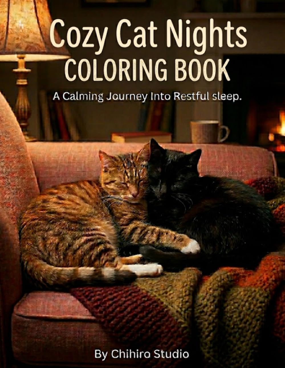 Cozy Cat Nights Fall Asleep Faster Tonight: Fall Asleep Faster Tonight Sleep Better Tonight (Cozy Cat Coloring Book Series)