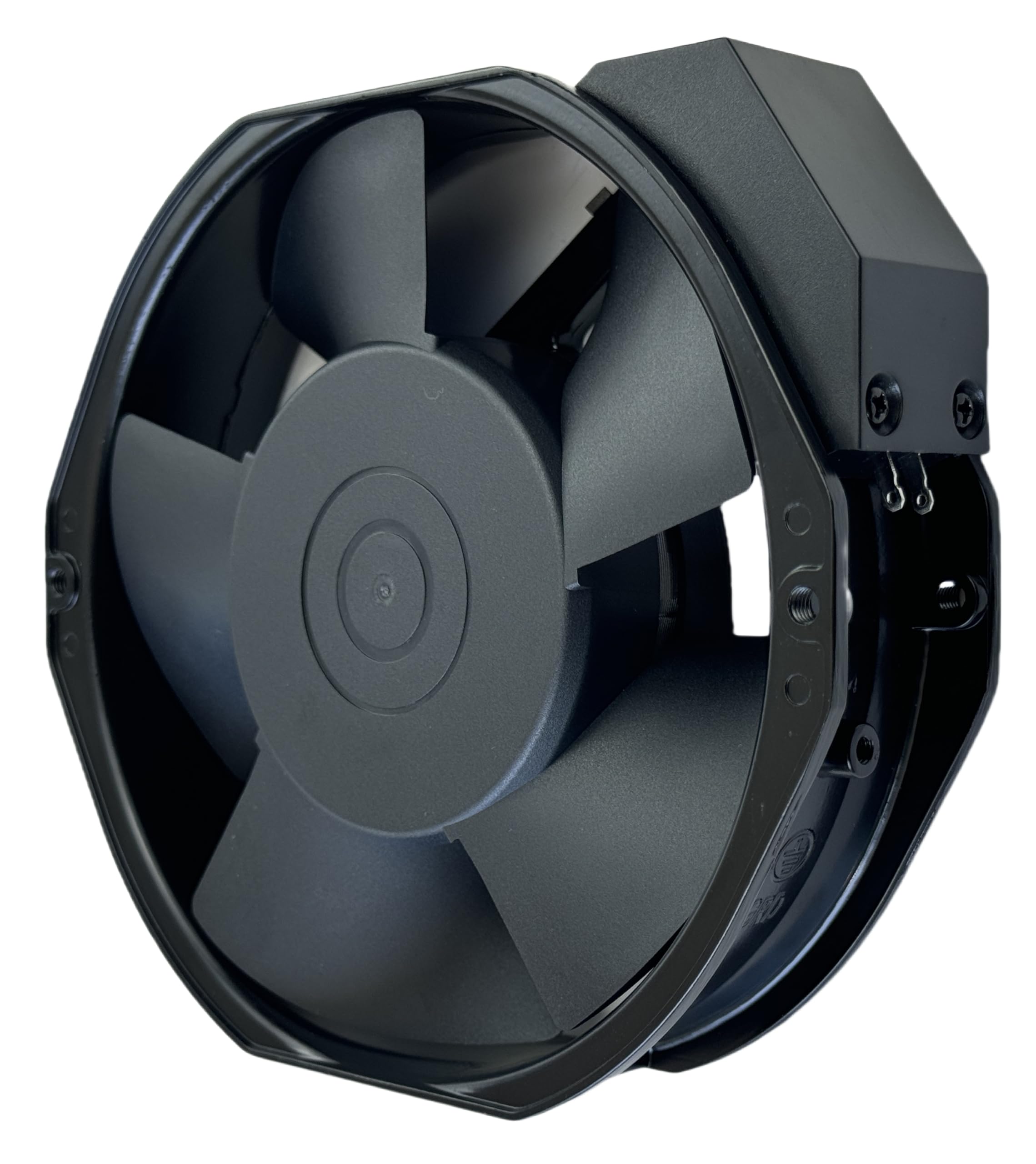 Ventilador de refrigeración ebm-papst W2E142-BB01-01 7056ES, ventilador de metal resistente a altas temperaturas, 230 V, 50/60 Hz, 27/28 W, 172 x 150 x 38 mm, ventilador de refrigeración de flujo