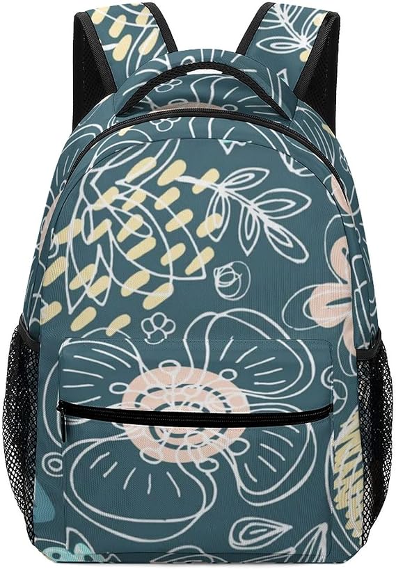 Amazon Co Jp リュック キッズ 葉 花 可愛い カバン デイパック かわいい 女の子 大容量 入園 通園 新学期 誕生日 お祝い プレゼント シューズ バッグ