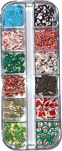 Surtido de chispas de polímero de arcilla polimérica para arte de resina, fabricación de joyas, creaciones en miniatura, slime, vasos de globos de