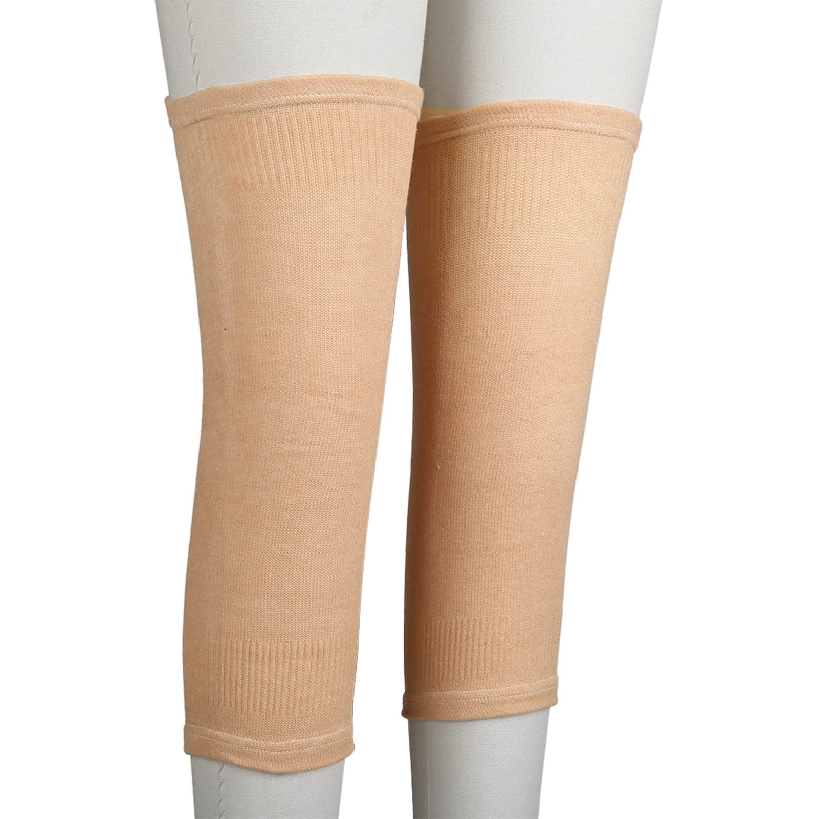 Benda per Ginocchio, Benda Sportiva Sottile e Traspirante, per Supporto per Ginocchio Sinistro Destro per Articolazioni Deboli Grigio, Protezione per Ginocchio Morbida Elastica, Colori della Pelle
