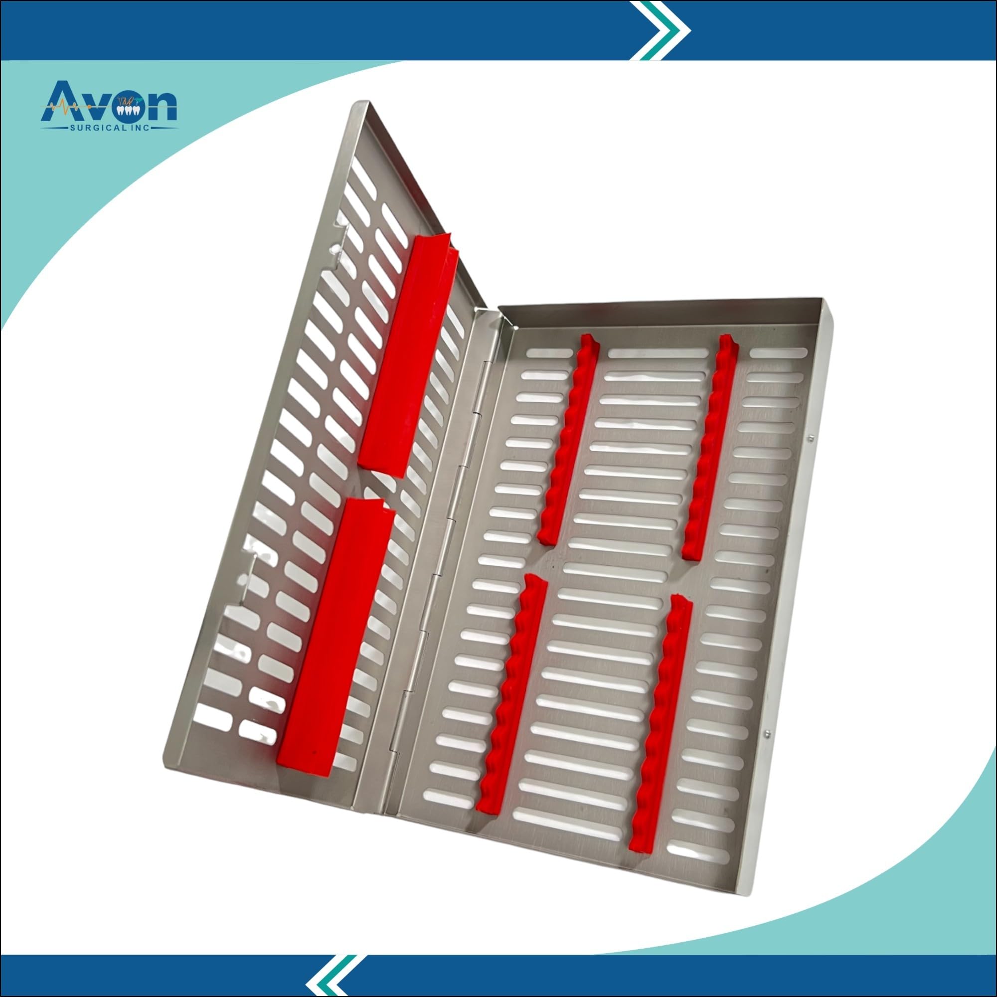 Large Sterilization Cassette for 20 Instruments, Size 11