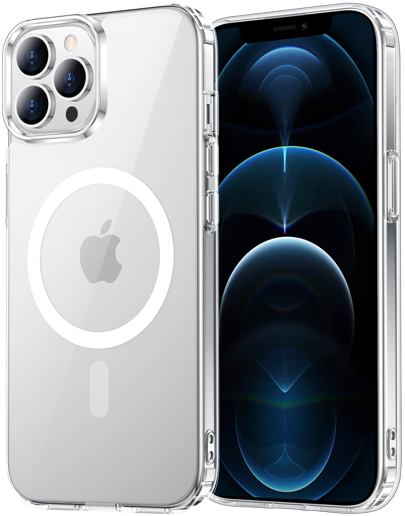 Temdan for iPhone 12 Pro Max Case Clear