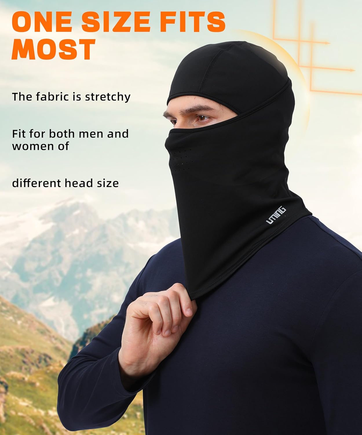 Balaclava Ski Mask Winter Face Mask for Men Women Thermal Full Face Cover for Cold Weather Snowboarding Motorcycle - Image 4