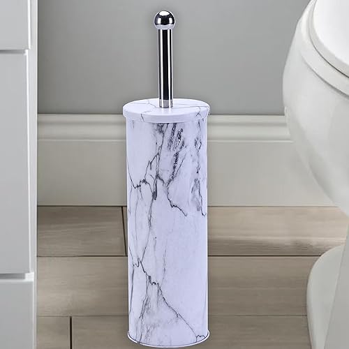 Miniatura 5 de Cepillo de inodoro profundo y resistente con soporte, limpiador duradero, limpiadores de inodoro, esenciales para el hogar, cepillo de silicona,