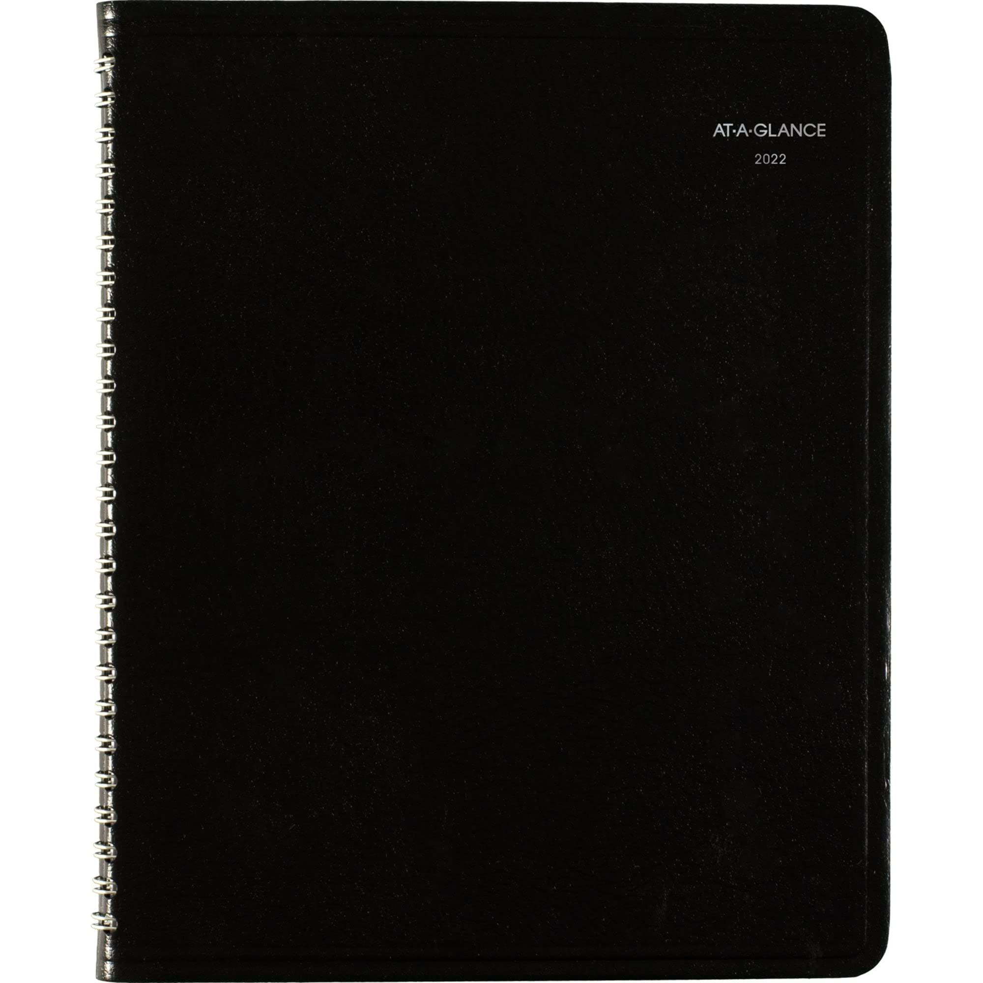AT-A-GLANCE Wochenplaner 2022, 17,8 x 21,6 cm, Medium, Spalten-Stil, DayMinder, Schwarz (G59000)