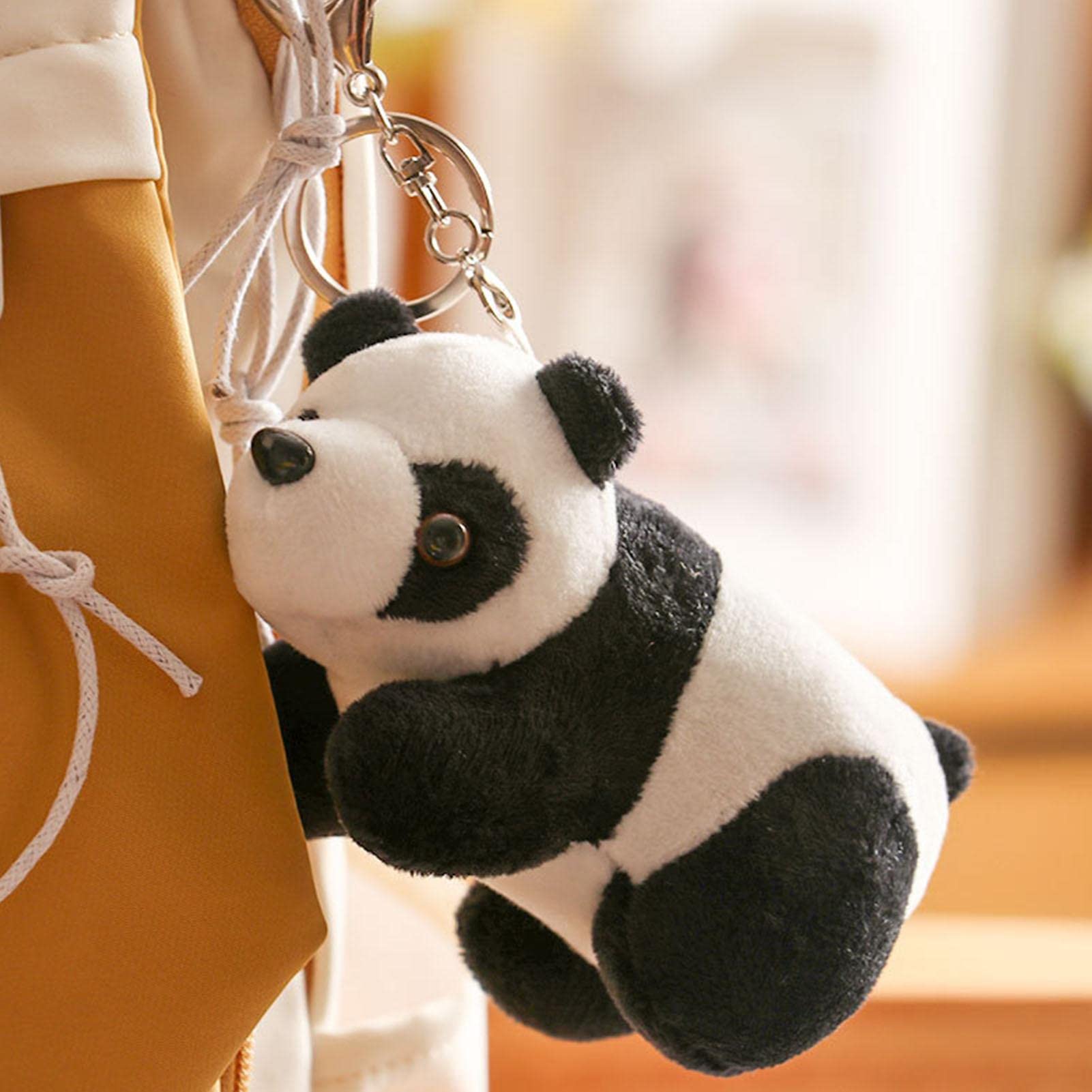 Amazon.co.jp: パンダキーホルダーぬいぐるみ、パンダチャーム-男の子