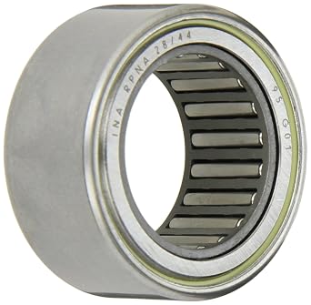 INA RPNA28/44 Needle Roller Bearing, Self Aligning, Precision, Steel Cage, Open End, Metric, 28mm ID, 44mm OD, 20mm Width, 16000rpm Maximum Rotational Speed