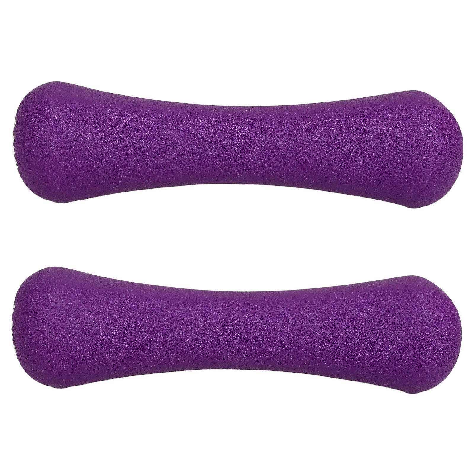 VANZACK Ergonomic Bone Dumbbells for Women 2pcs Hand Weights Comfort Pvc Perfect for Strength Training Cardio Exercises