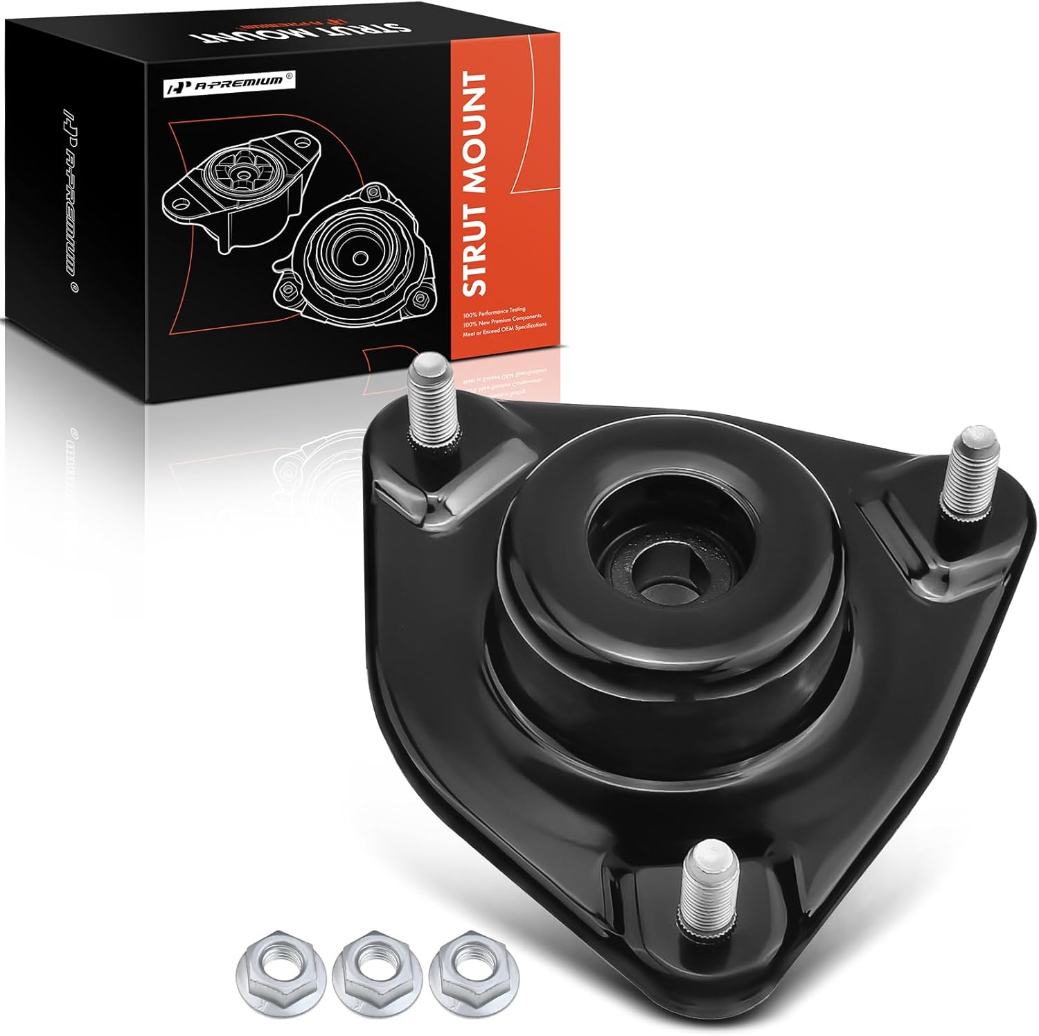 A-Premium Front Suspension Strut Mount Compatible with Hyundai Sonata 2011-2019 2.0L 2.4L, Azera 2012-2017 3.3L & Kia Optima 2011-2016 2.0L 2.4L, Cadenza 2014-2016 3.3L