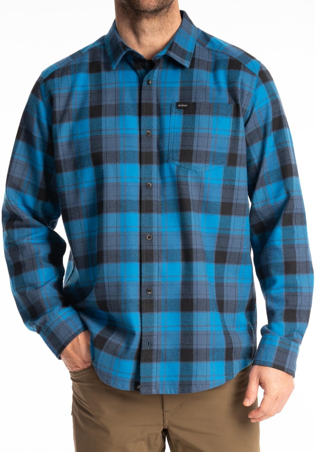 KLIM Men's Cottonwood Midweight Flannel Shirt