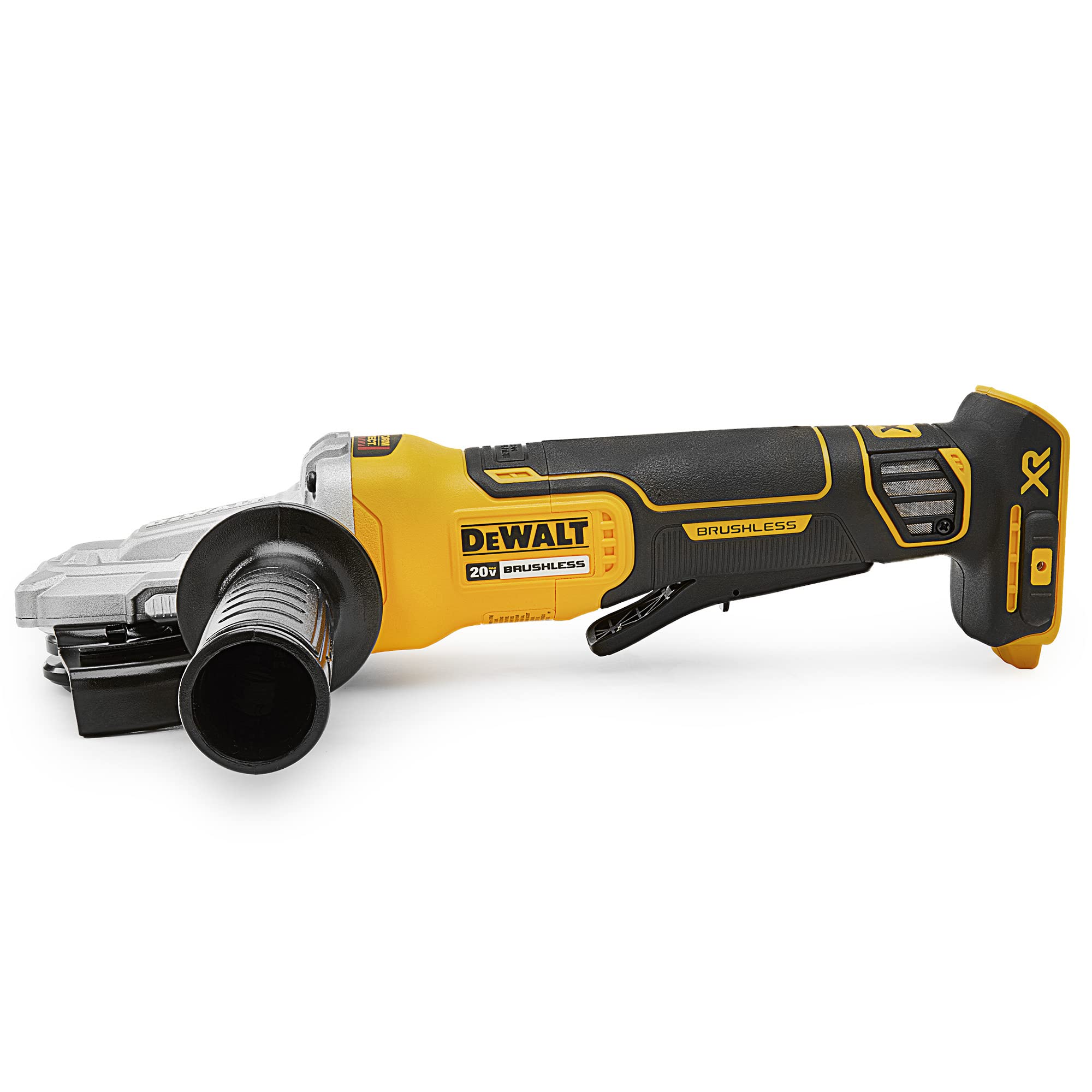 DEWALT 20V MAX XR Angle Grinder with Brake 5-Inch Flathead Paddle Switch Tool Only DCG413FB product thumbnail 6