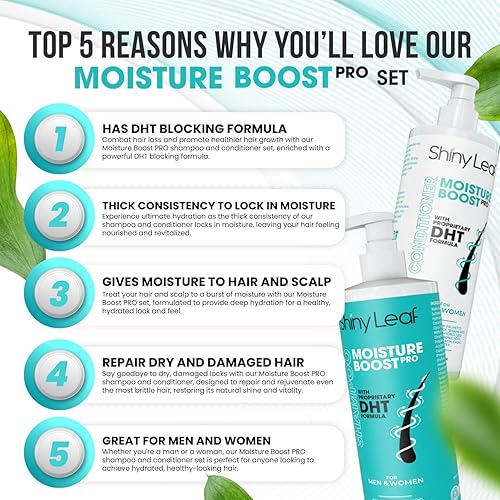 Miniatura 2 de DHT - Juego de champú y acondicionador con bloqueo para mujeres y hombres, ultra hidratante e hidratante, fragancias memorables