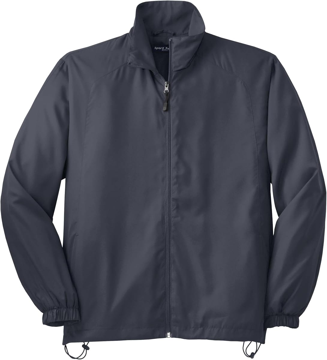 SPORT-TEK Men's Full Zip Wind Jacket