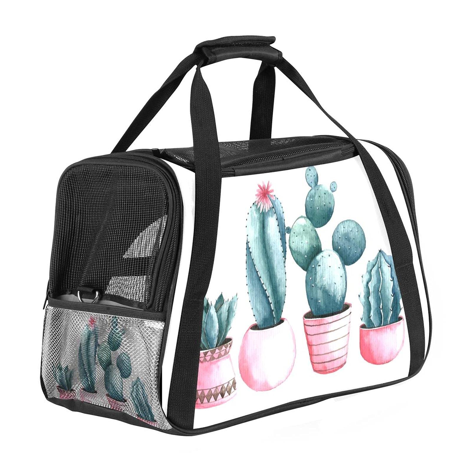 Sac transport lapin chat chien homologué cabine avion sac portable rose