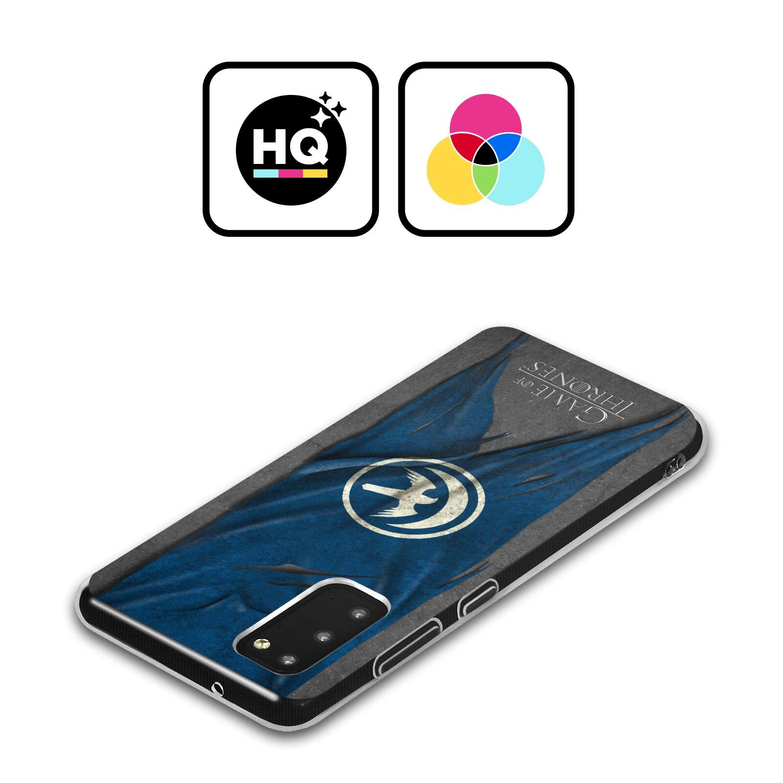 Head Case Designs Offizielle HBO Game of Thrones Arryn Sigil Flags Gel Handyhülle Hülle [Militärischer Schutzgrad] Kompatibel mit Samsung Galaxy A07 4G