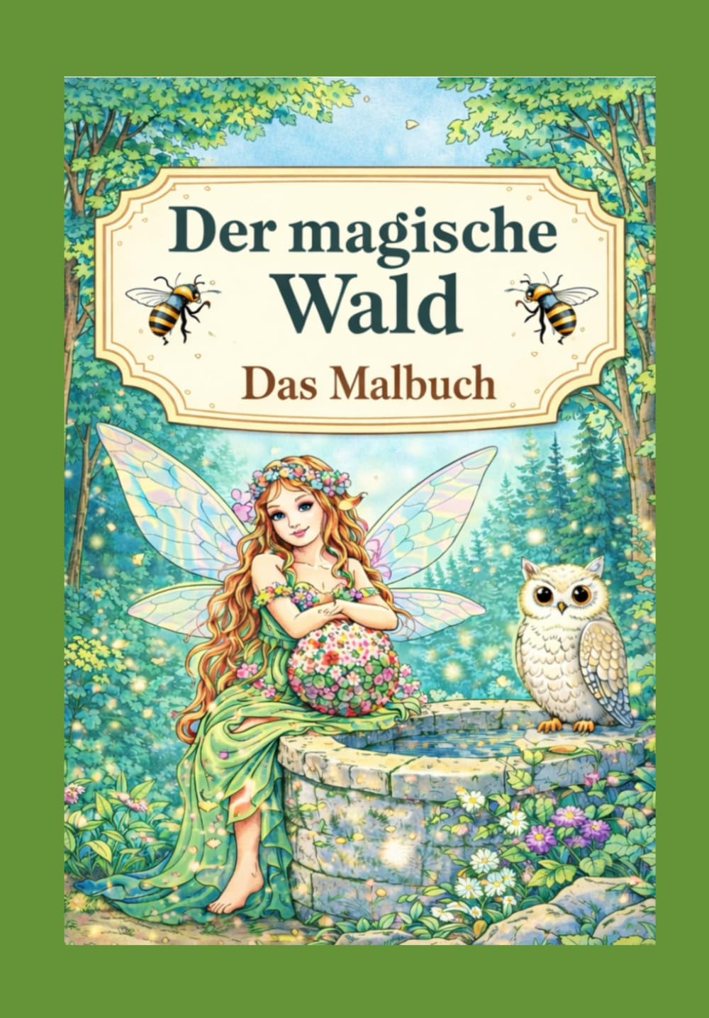 Der Magische Wald: Das Malbuch