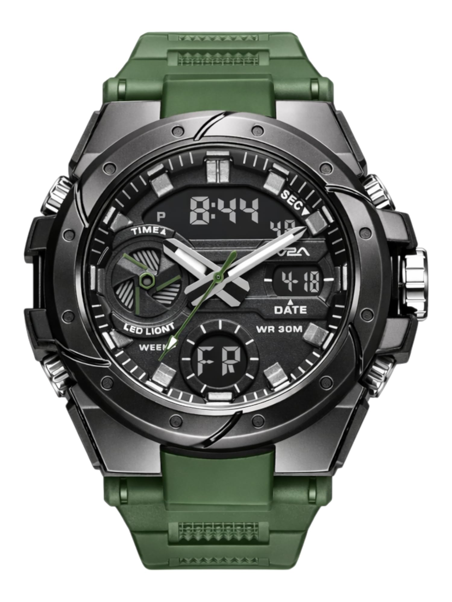 V2A Styrke 5120 Analog Digital Watch for Men Forest Phantom - Image 1