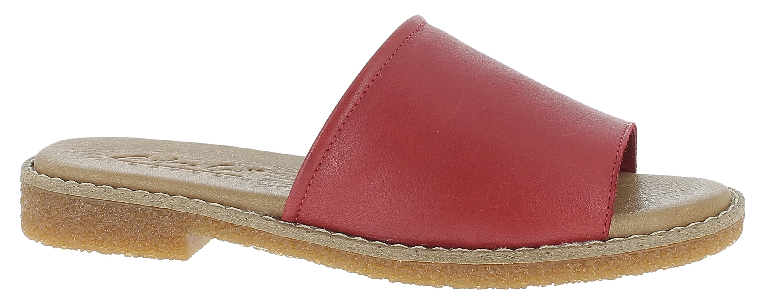 Andrea Conti Women's Chili Mules - UK 7, Chili, 8 UK
