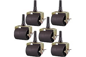 Toldillos para cama: ruedas para somieres resistentes con frenos para un descanso placentero