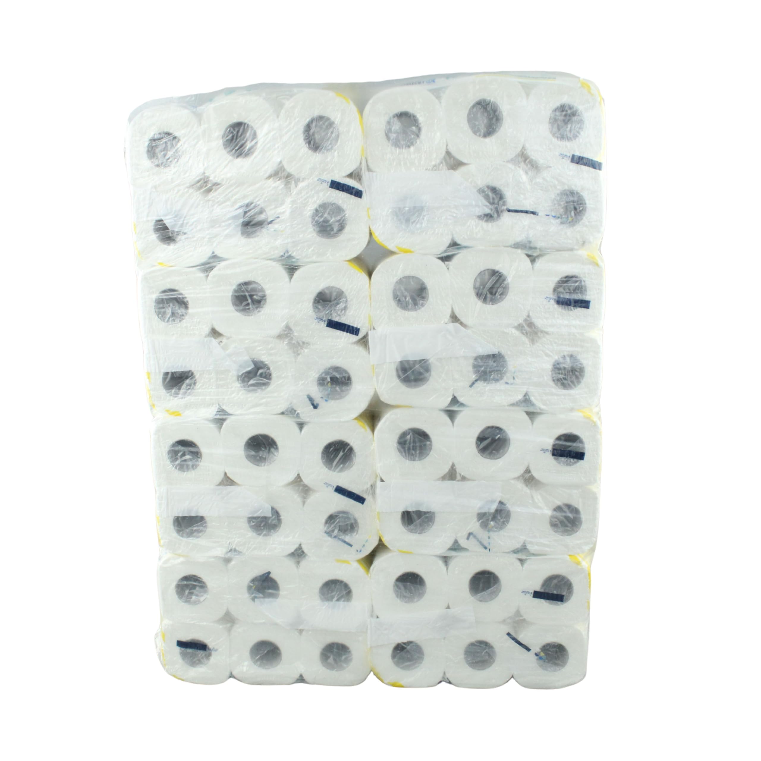 96 Rollen Selbstauflösendes Camping Toilettenpapier | 2-lagig | 165 Blatt/Rolle | Perfekt für Camping, öffentliche Einrichtungen & Wohnmobile | Lieferumfang 96 = 8 Beutel a 12 Rollen