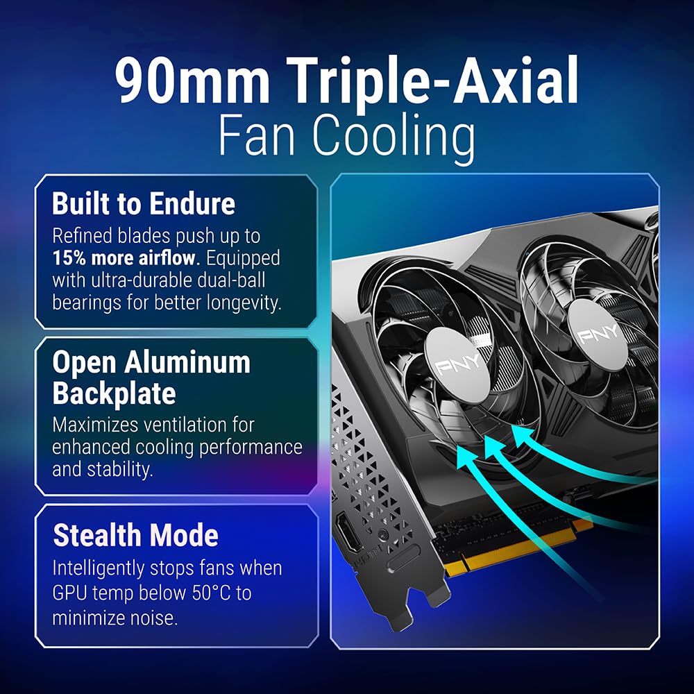 Amazon.com: PNY NVIDIA GeForce RTX™ 5070 OC Triple Fan, Graphics