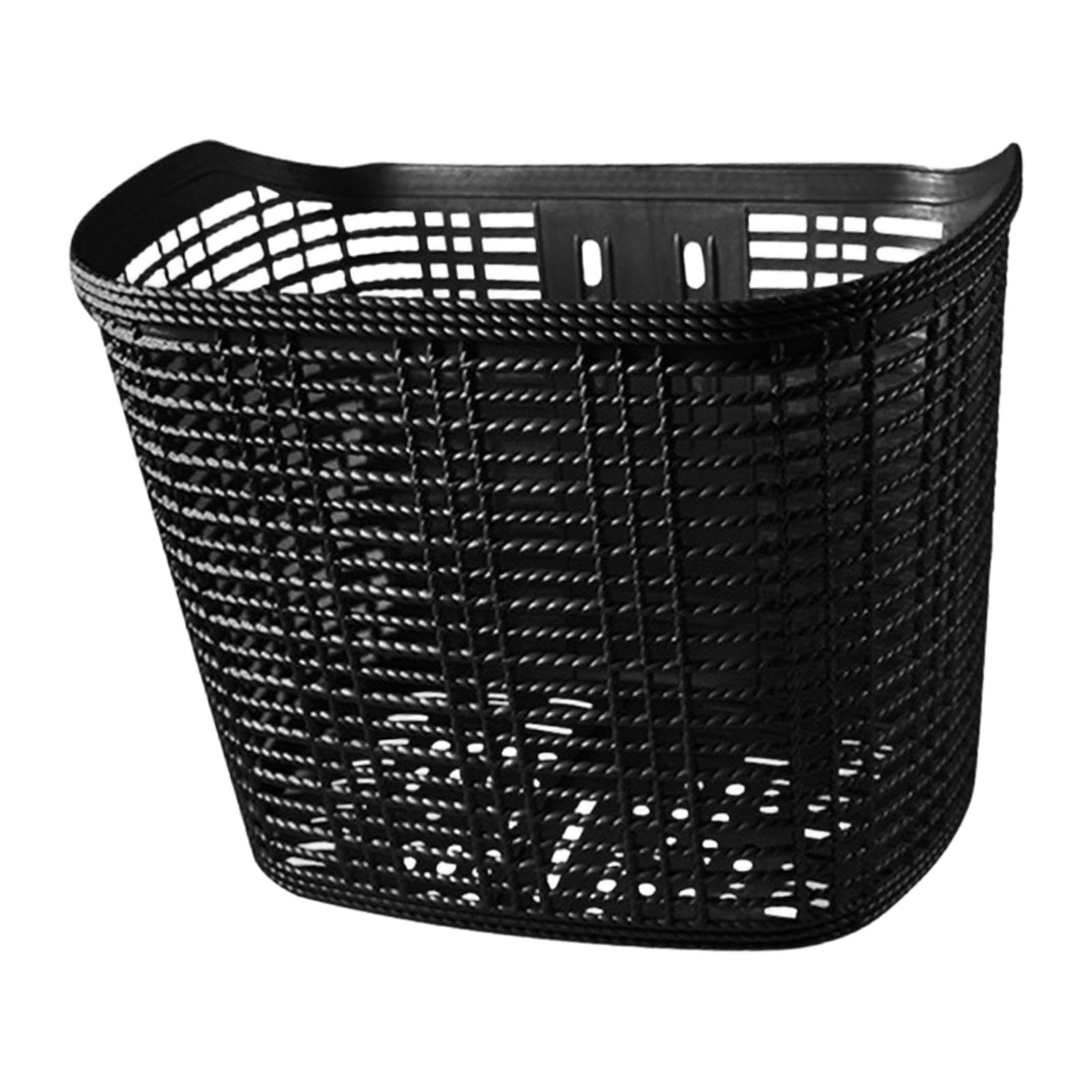 Amagogo Bike Basket Front Dogs Carrier Versatile Women Men Carrying Storage Basket Luggage Storage Organizer for Cycling Sports, L Black