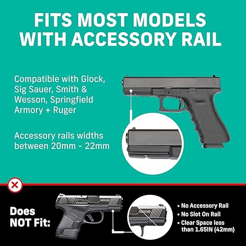 Miniatura 7 de Linterna táctica LED tipo pistola, recargable, con salida rápida de 300 lúmenes modelo DT-M1 de DefendTek