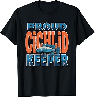African Cichlid Aquarium Keeper Proud Aquarist Identity T-Shirt
