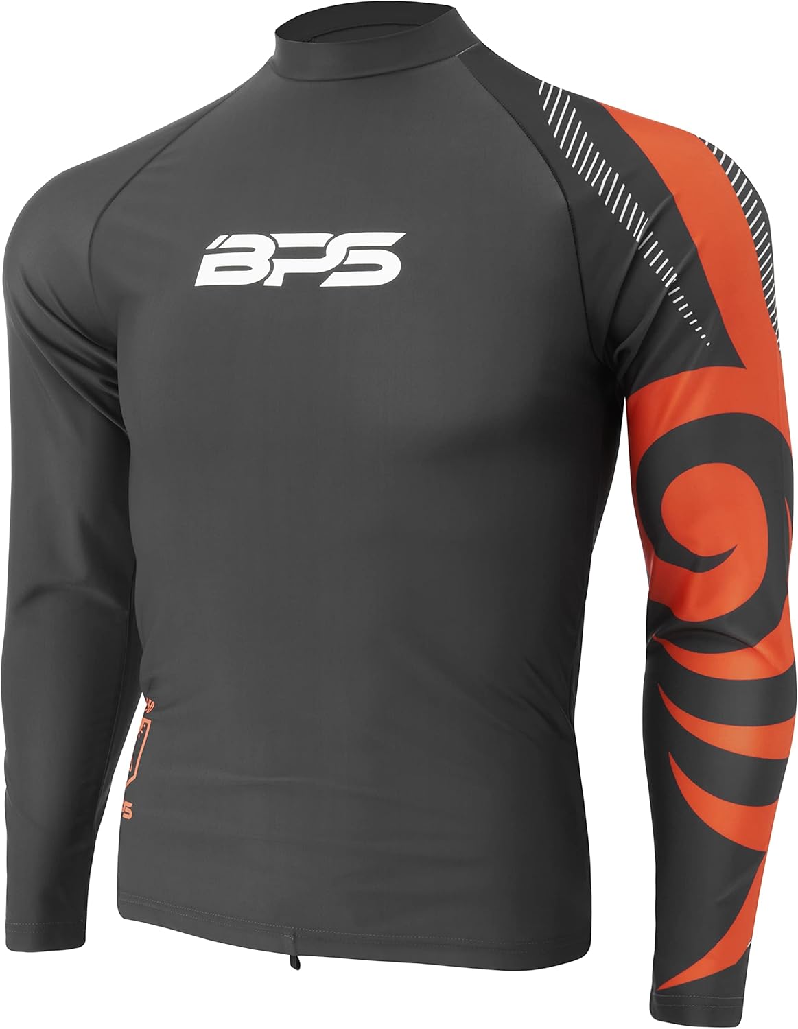 BPS Men's UPF 50+ Short Sleeve and Long Sleeve Swim Shirt/Rash Guard with Sun Protection : Sports & Outdoors