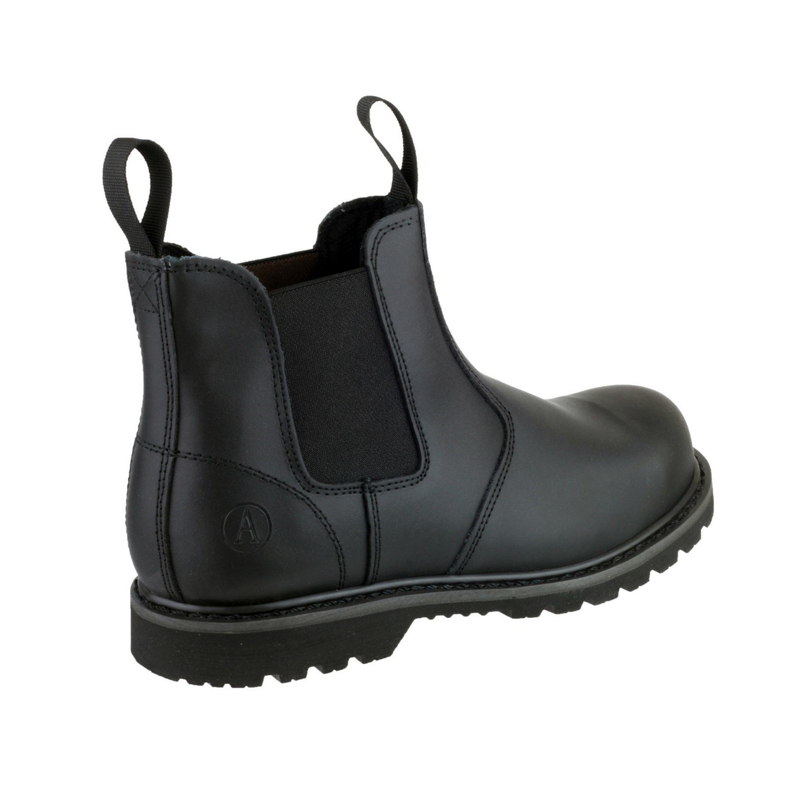 Amblers Unisex Steel FS5 Pull On Dealer Boot/Damskie męskie buty (30 EU) (czarne)
