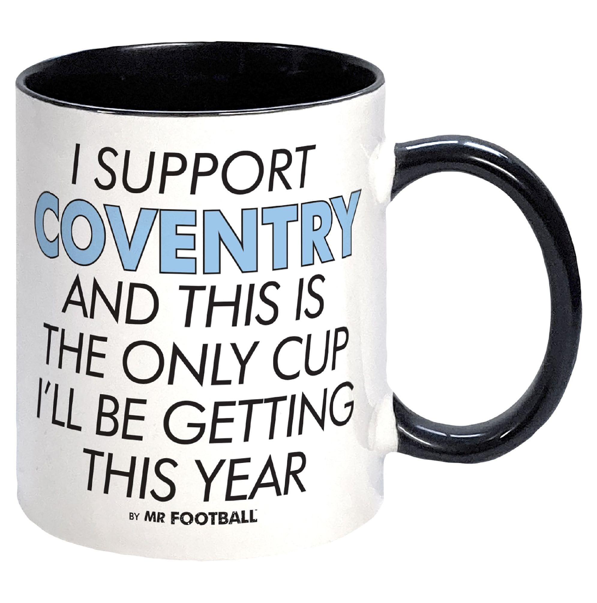 I Support Coventry and This is only Cup -Gift Boxed Mug Present idea for Fan Supporter — image 1