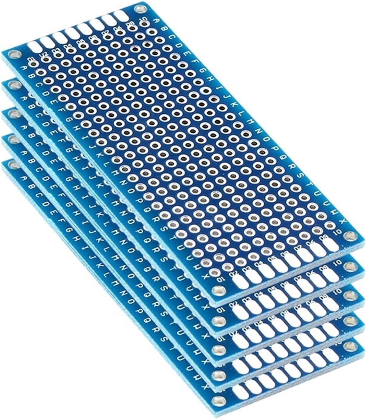 10pcs PCB Board 3x7cm DIY Universal Printed Circuit Board 3 * 7cm Double Side Prototyping PCB for Copper Plate