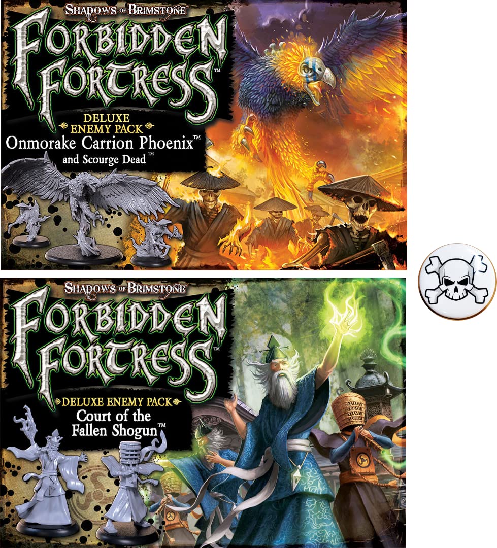 AMA Shadows of Brimstone Bundle of Forbidden Fortress Carrion Phoenix and Court of The Fallen Shogun