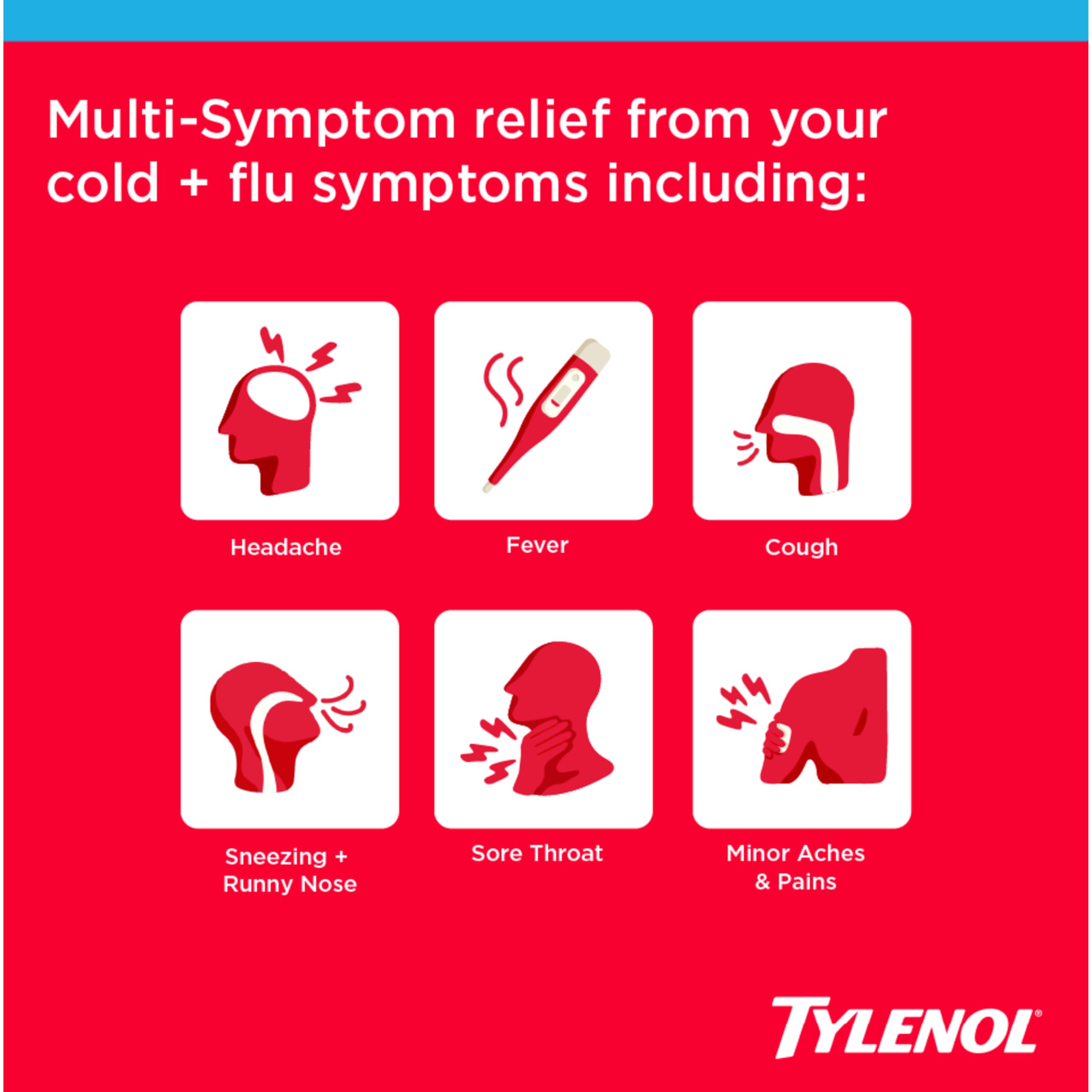 Tylenol Day & Night Cold & Flu Liquid Gels, Combo Pack, 24 ct — Amazon image 2